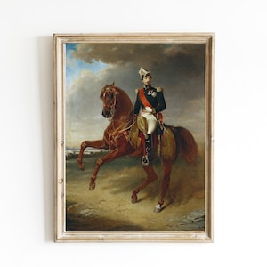 Napoleon III von Charles-Édouard Boutibonne, Präsident von Frankreich, Franzose, französisches Militär, Kaiser von Frankreich, europäischer Edelmann, Kavalleriekunst