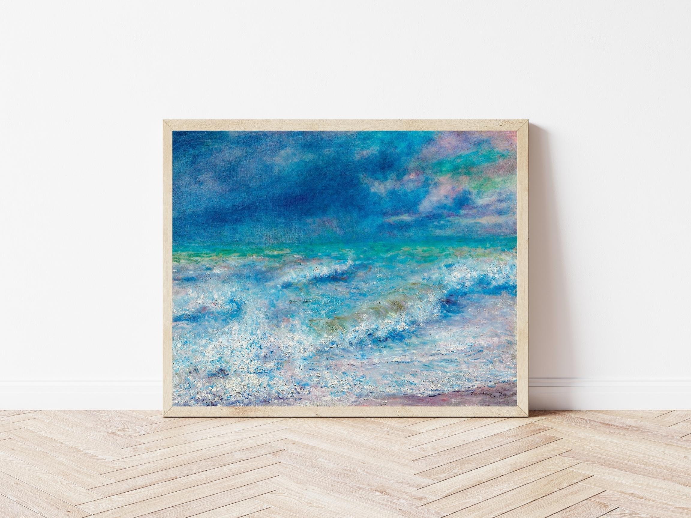 ピエール＝オーギュスト・ルノワール - 海景プリント | 海辺の風景画