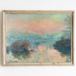 ピエール＝オーギュスト・ルノワール - 海景プリント | 海辺の風景画