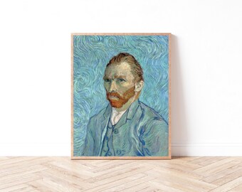 フィンセント・ファン・ゴッホの自画像（印刷可能）｜19世紀美術｜有名