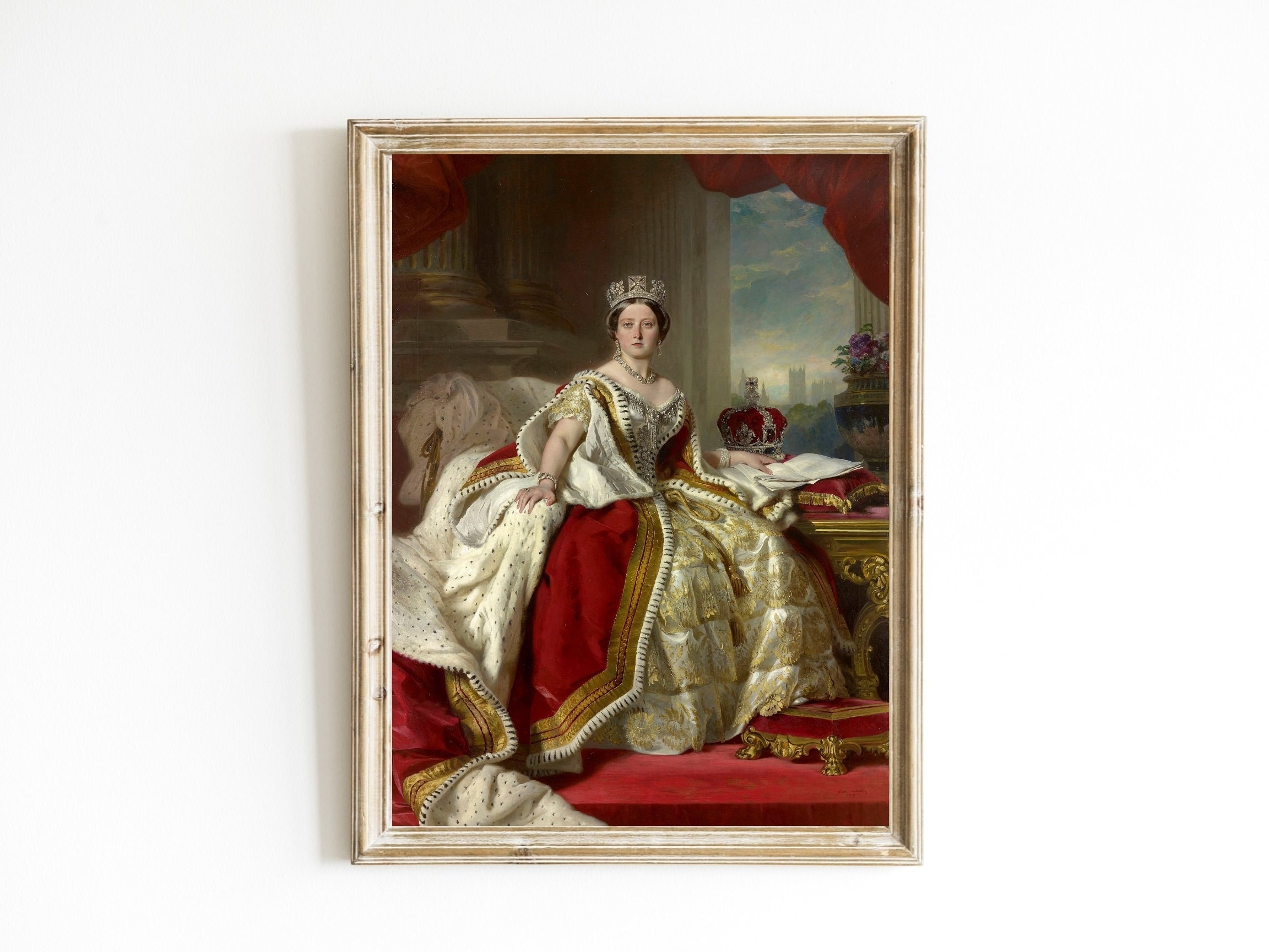 Queen Victoria by Franz Xaver Winterhalter Printable | British