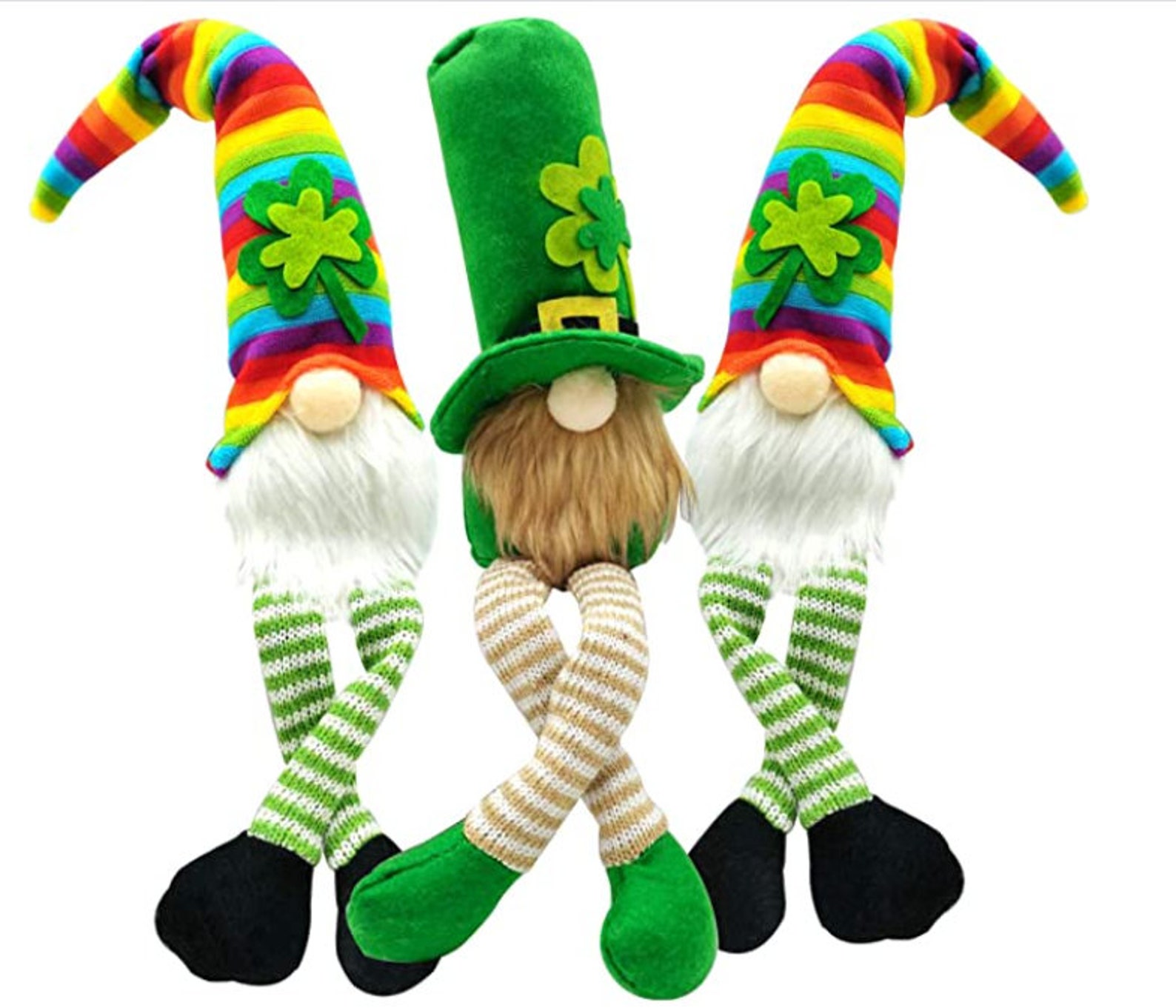 3PCS St.Patrick's Day Gnome Plush Doll Plush Handmade | Etsy