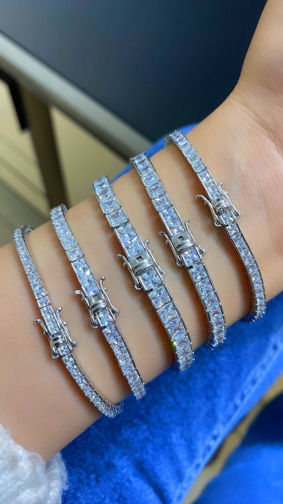 ブレスレット Numbering Square Concho Link Bracelet #8981 5BSA094 bracelet-catch-70-yellow-gold-
