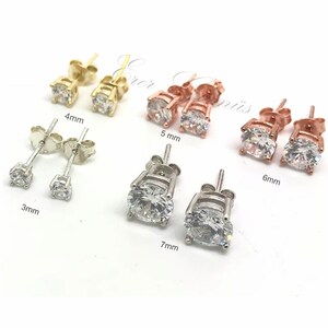 925 Sterling Silver Stone Earrings