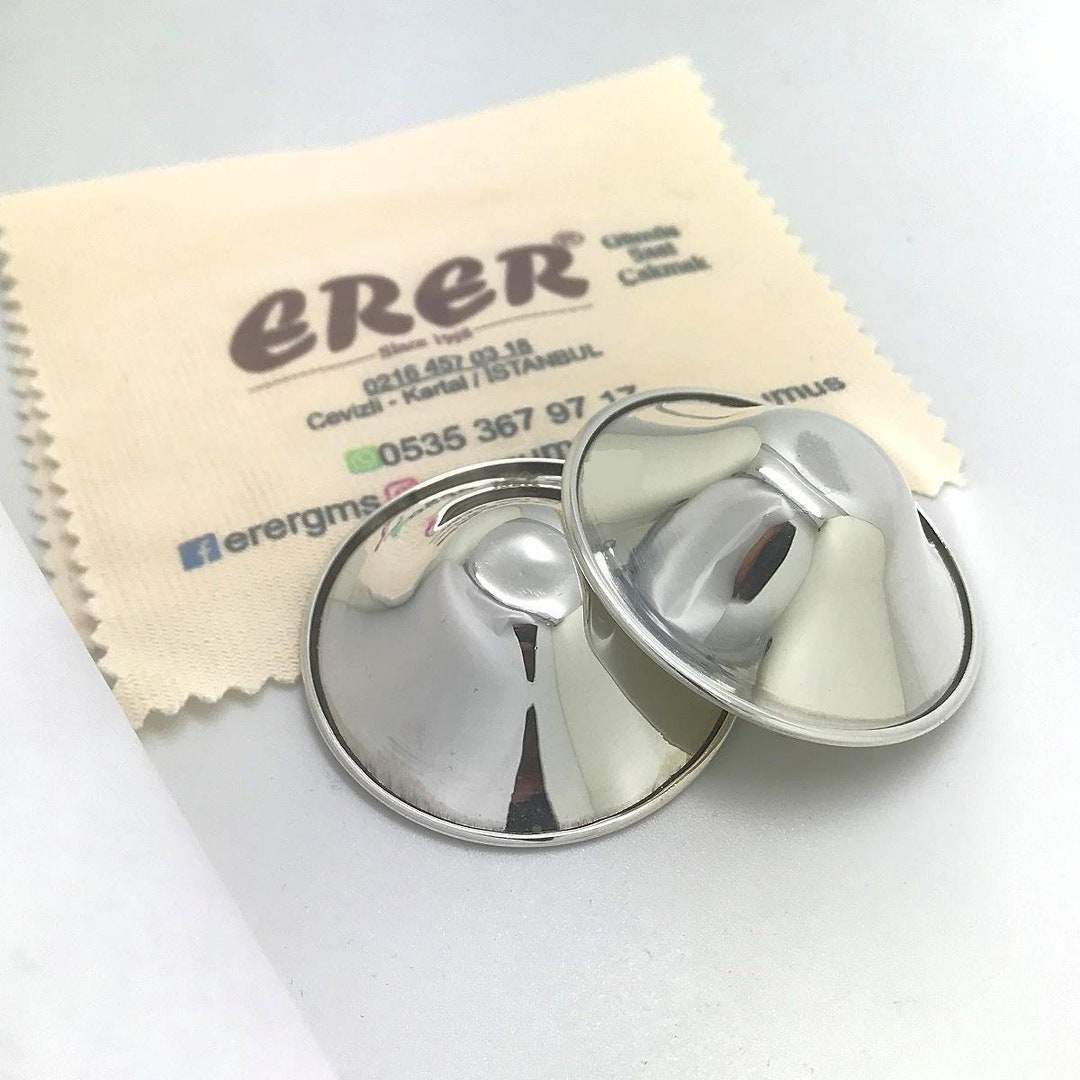 Silver Nursing Cups, Breastfeeding Cups, Silver Nurse Cups, 100