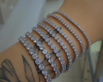 2 Bracciali In Argento Sterling S925 Codice Morse - Regolabili 27,9 Cm, Per Coppie E Amici, Con Biglietto - 2