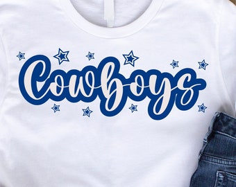 Cowboys Svg, Cowboy Star Svg, Cowboys T-shirt Design, Cowboys Png, Fotboll Sport Design Svg