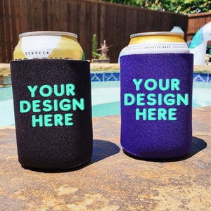 Can Cooler Mockup, Blank Mockup for Can Coolers, Blank Can Cooler JPG, Blank PNG
