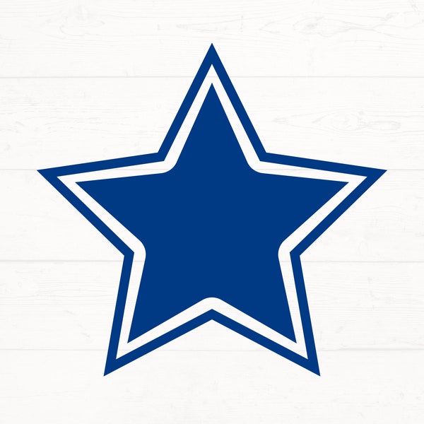 Star SVG, Double Star SVG, Star png, Start Outline Design, Cowboys svg, Cowboys PNG, Cowboys Shirt Design