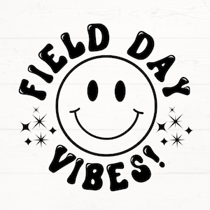 Field Day Vibes SVG, Field Day PNG, Field Day Shirt Design, Retro School Game Day, Field Day Teacher Shirt Design svg png