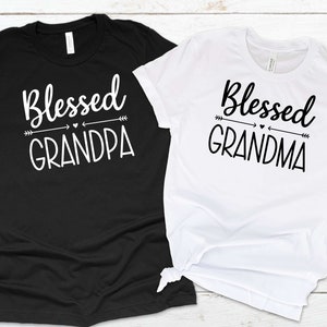 Gesegnete Oma SVG, Gesegnete Opa SVG, Gesegnete Großeltern PNG, Oma-Shirt-Design, Opa-Shirt-Design