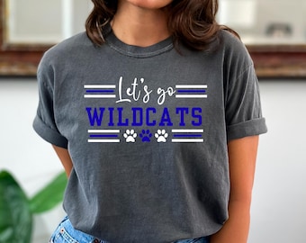 Wildcats Svg, Wildcats Png, Wildcats School Mascot Svg Png, Wildcats Shirt Design Svg, Wildcats Football Design Svg