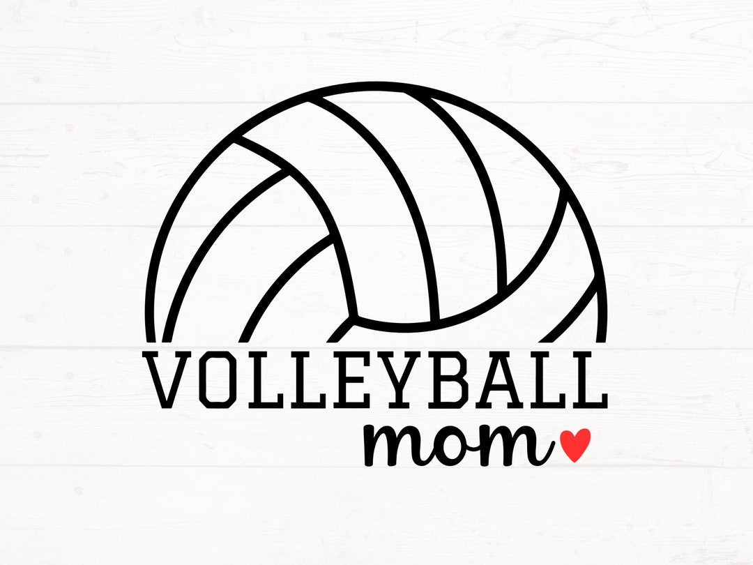 Volleyball Mom Svg Volleyball Mom Png Volleyball Mom Shirt Etsy