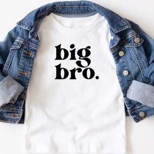 Big Bro SVG, Big Bro PNG, Brother Shirt Svg, Promoted to Big Brother Svg, New Sibling Shirt design, Toddler SVG, Kid Shirt Design image 2