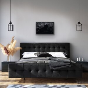 Zeitgenössische Badezimmer-Wand-Kunst Höhle Druck | Etsy