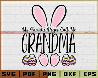 Download Grandma Bunny Svg Etsy