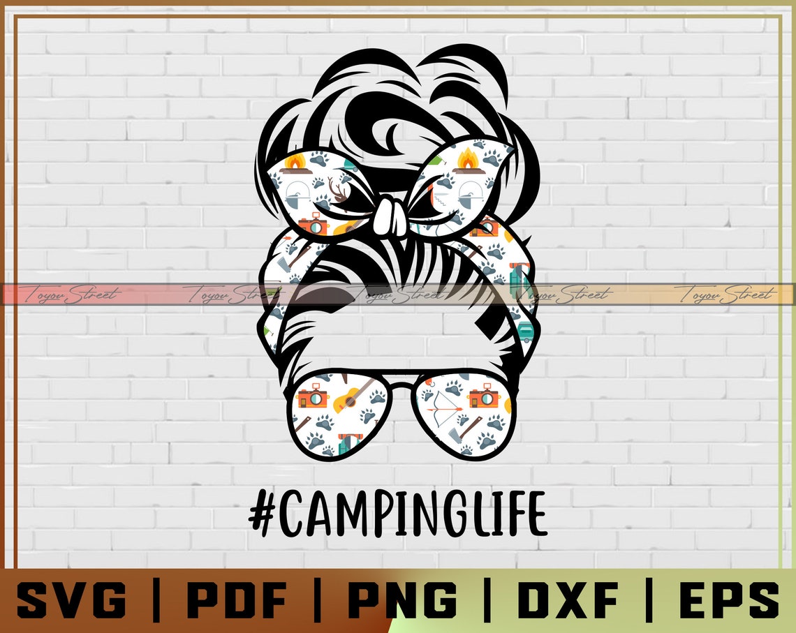 Camping Life Svg Camping Mom Svg Camping SVG Mom Life SVG ...