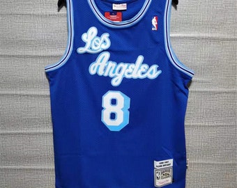 kobe bryant blue jersey 8