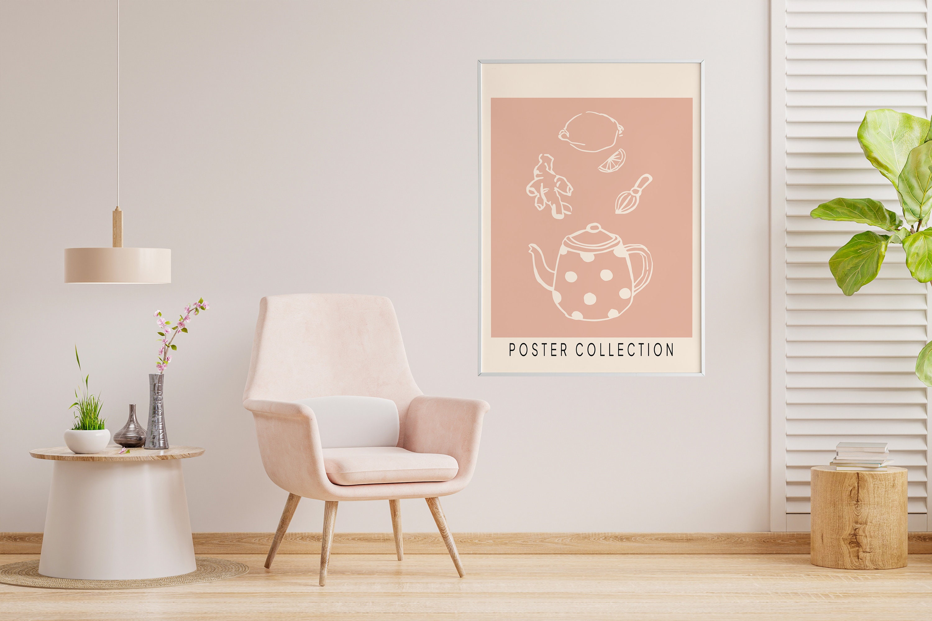 abstract kitchen art prints: modern line drawing set... Kitchen Wall Art , Abstract Art, Line Drawing, , Food Drink Prints ...
