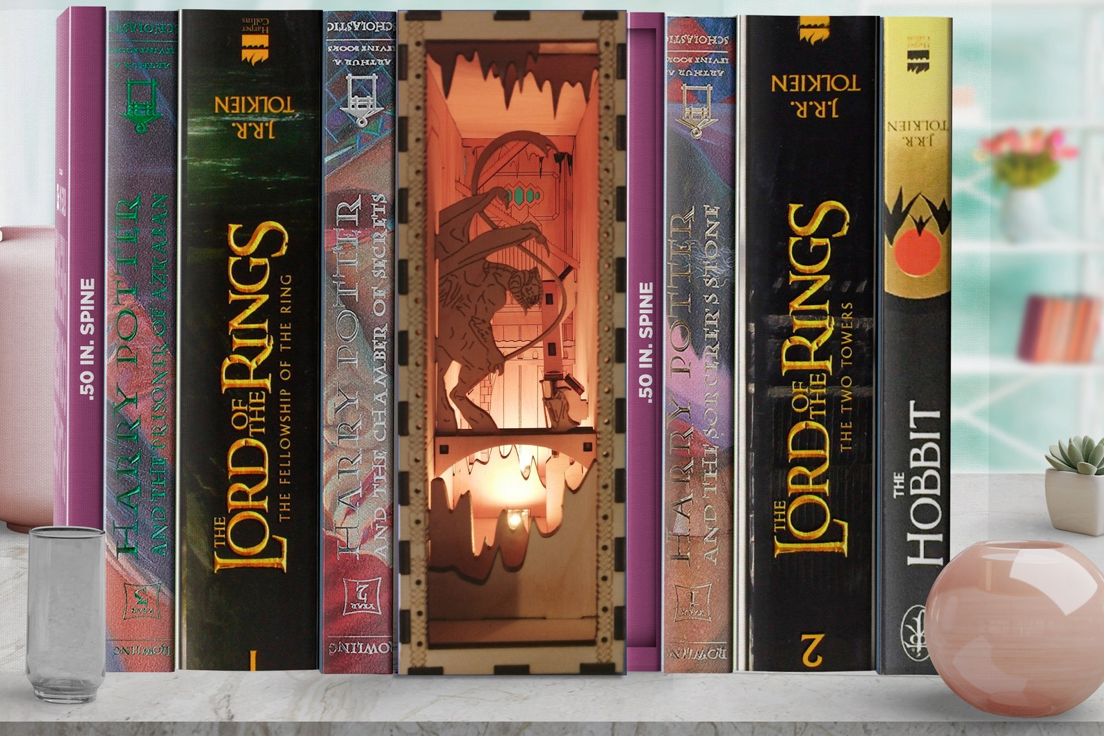 Lord of the Rings Book Nook/ Lord of the Rings Shelf Insert/ Etsy