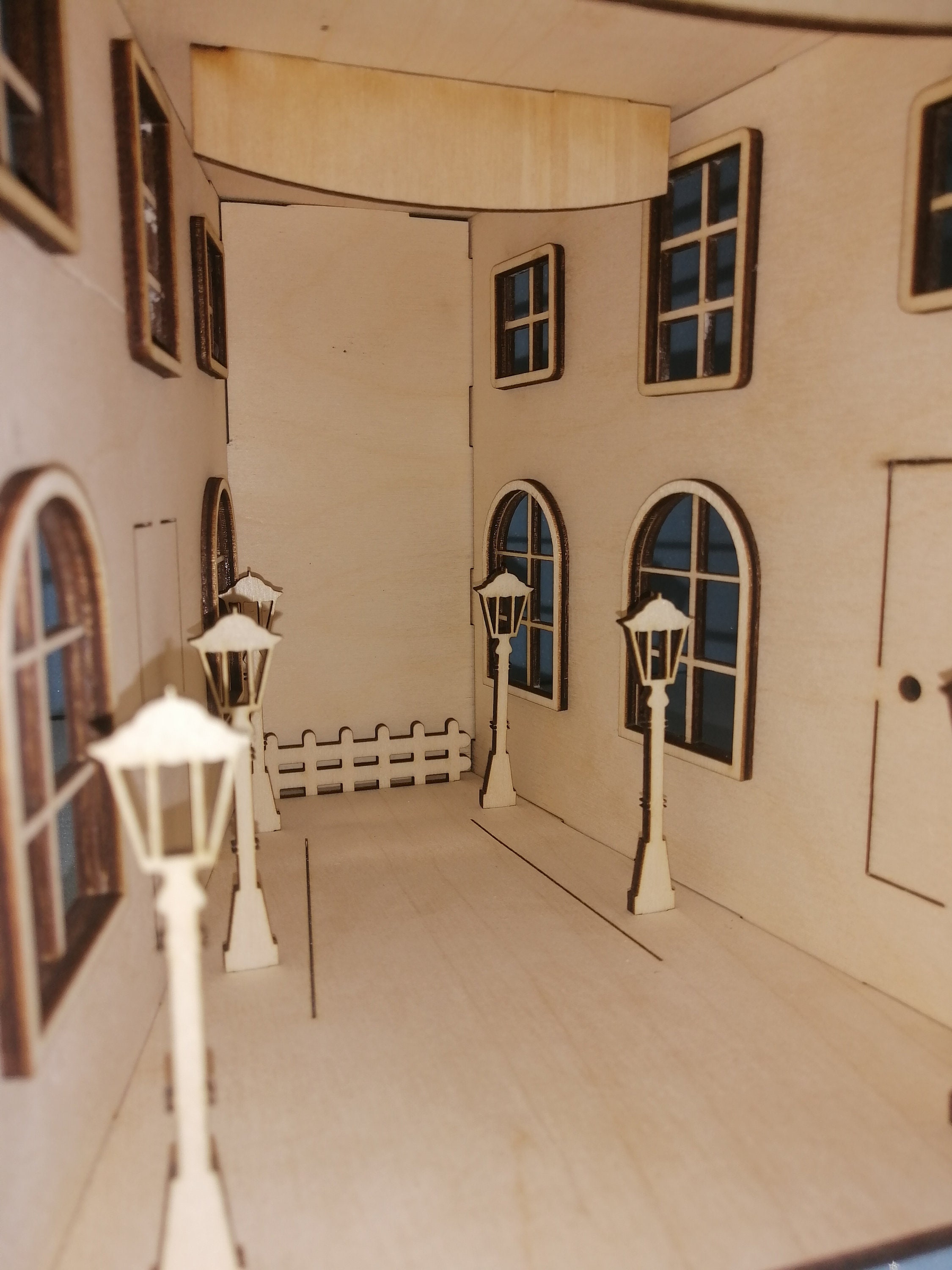 Book Nook Shelf Insert DIY Kit2 book nook shelf insert Etsy