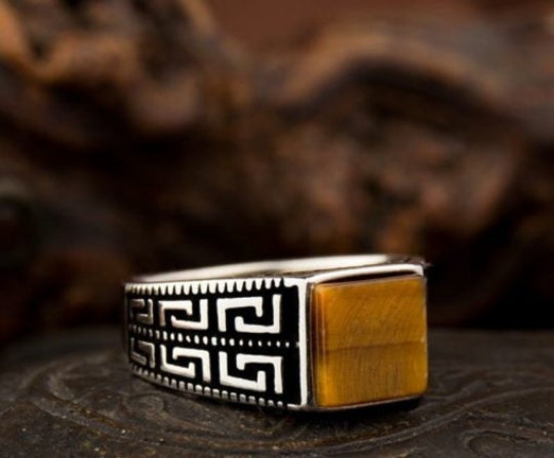 Mens Handmade Ring Indian Handmade Silver Men Ring Otto Mens Etsy