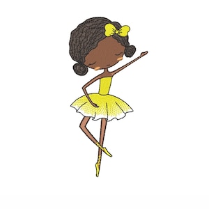 Design ricamo ballerina