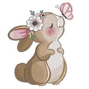 Cute Easter Bunny Embroidery Design 2 Sizes Instant Download - Etsy Cute Easter Bunny Embroidery Design 2 Sizes Instant Download - Etsy