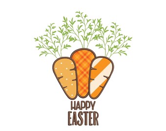 Frohe Ostern Stickdatei, 4 Größen, Sofort Download