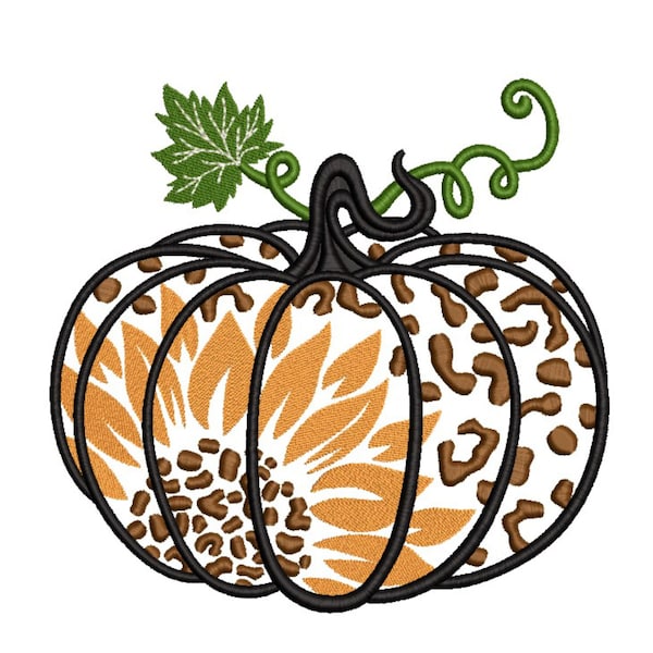 Pumpkin Embroidery Kit Hand Embroidery Etsy