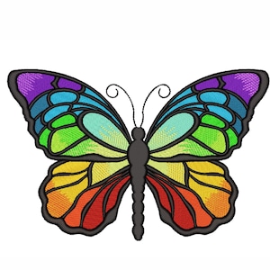 Butterfly embroidery design