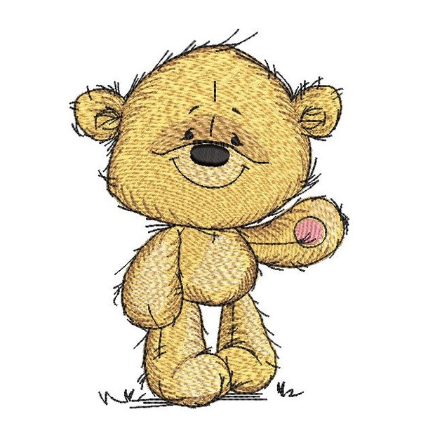Bear Embroidery Sweatshirt main image 0