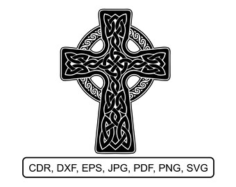 Download Celtic Cross Svg Etsy