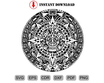 Free Free 148 Aztec Calendar Svg Free SVG PNG EPS DXF File