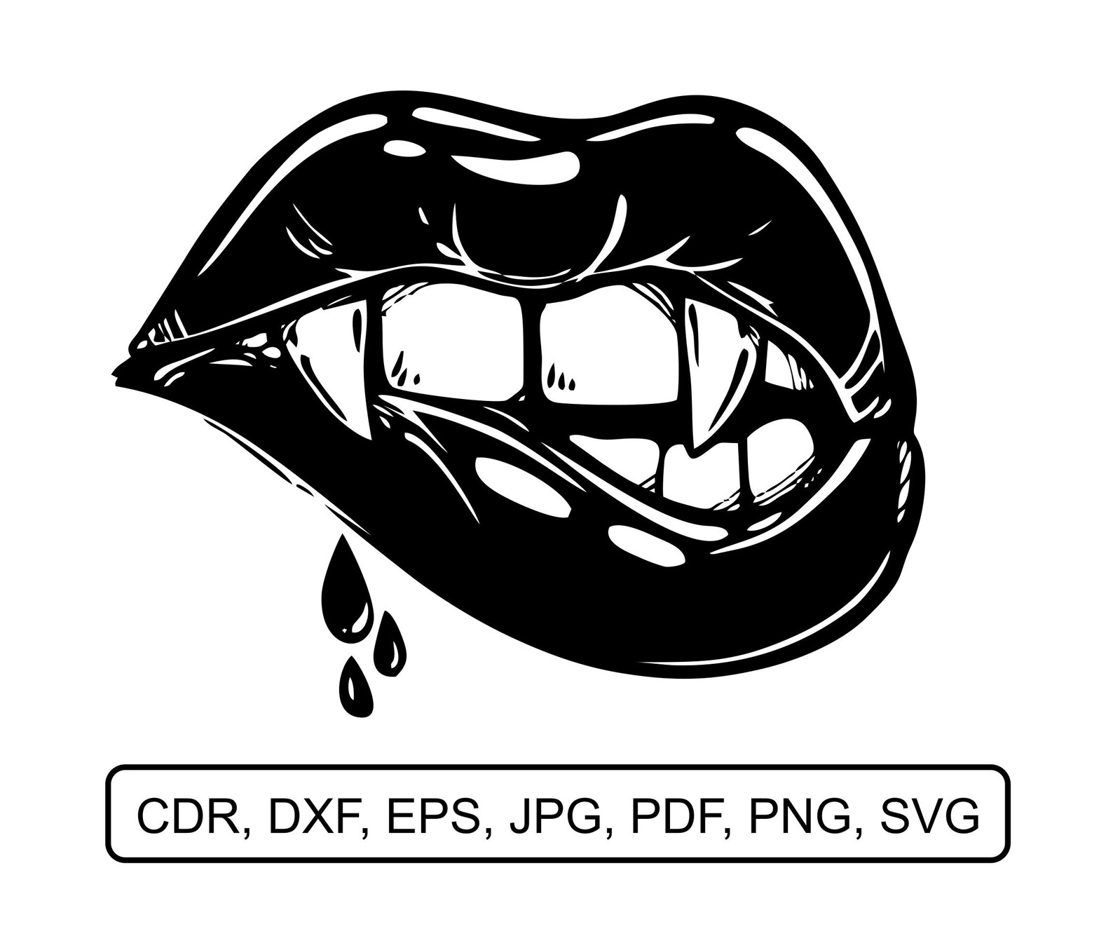 Девушка с ручкой во рту. Ротиком и ручками. Смешная рожица на прозрачном фоне. Привычка грызть карандаш. Вампирские клыки эскиз.