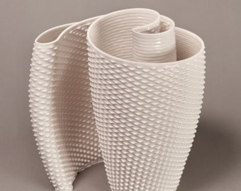 Organic Swirl Vase #734