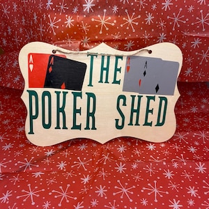 Custom made hanging door signs