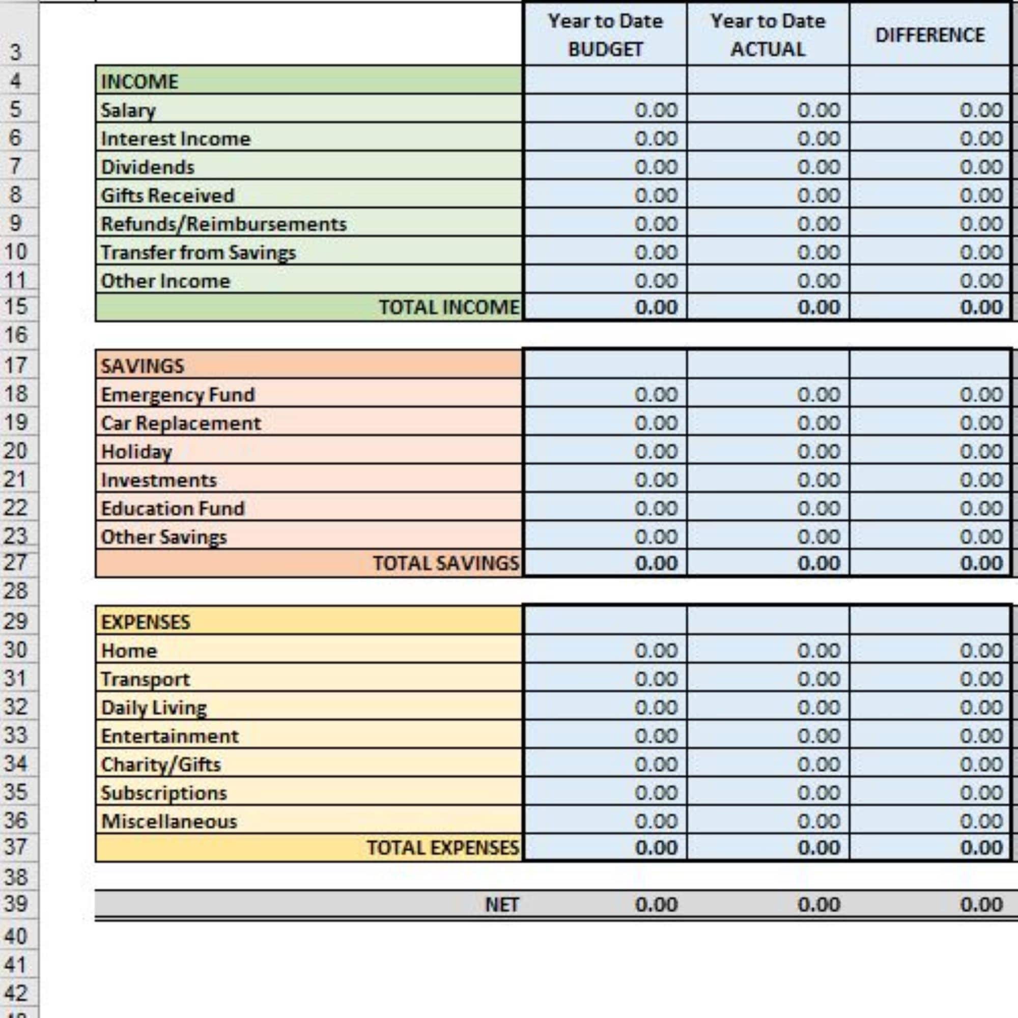 Budget Spreadsheet Ubicaciondepersonas cdmx gob mx