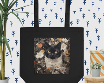 Ecobolsa Gato blanco y negro