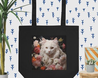 Ecobolsa Gato Blanco