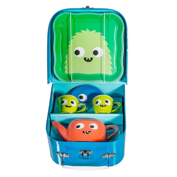 Monster kids tea set for two | children’s birthday gift