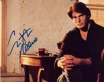 CHRISTOPHER REEVE Autografiado 8 x 10 Foto firmada COA