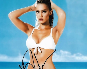 JESSICA ALBA &quot;Into the Blue&quot; Autographed 8 x 10 Signed Photo COA