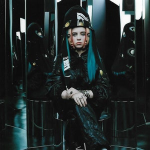 BILLIE EILISH Handsigniertes 8 x 10 signiertes Foto COA