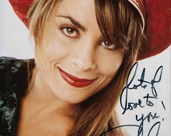 PAULA ABDUL Foto autografata 8 x 10 firmata PSA