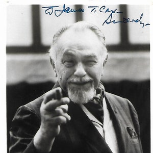 Edward G Robinson Autographed 5 x 7 Signed Vintage Photo COA