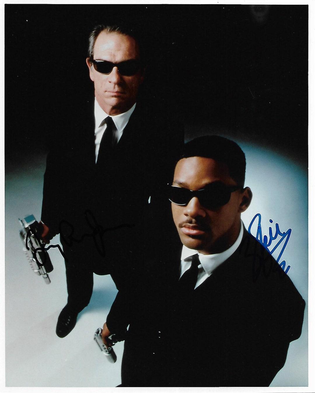 Tommy Lee Jones and Will Smith men in Black photo