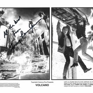 Tommy Lee Jones « Volcano » Autographié 8 x 10 Signé Photo COA