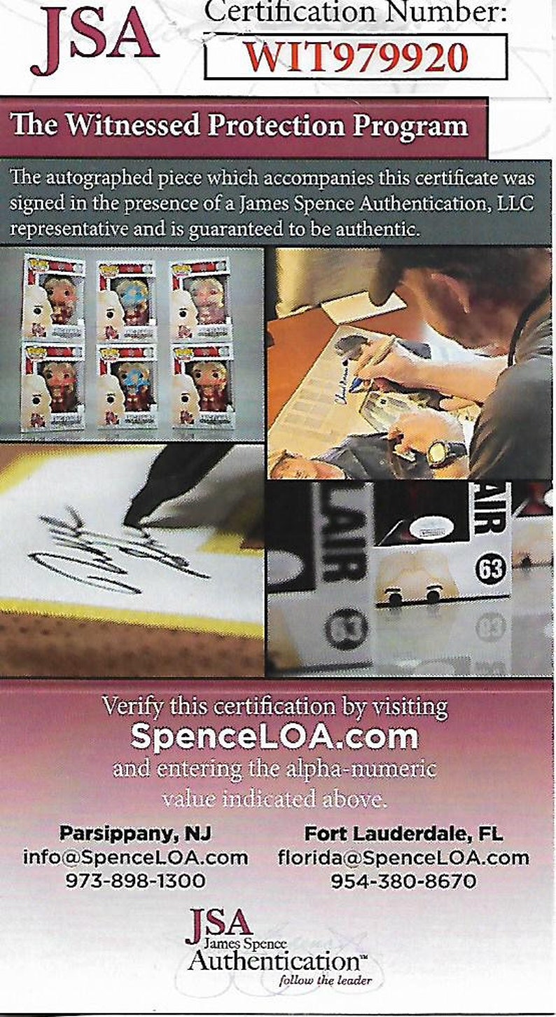 Jsa Authentication Address TORI SPELLING Autographed 8 X 10 Signed Photo JSA - Etsy