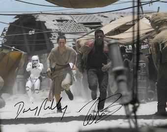 Ford 8 X 10" Autographed Photo REPRINT #2 Star Wars cast x 3 Fisher Hamill 